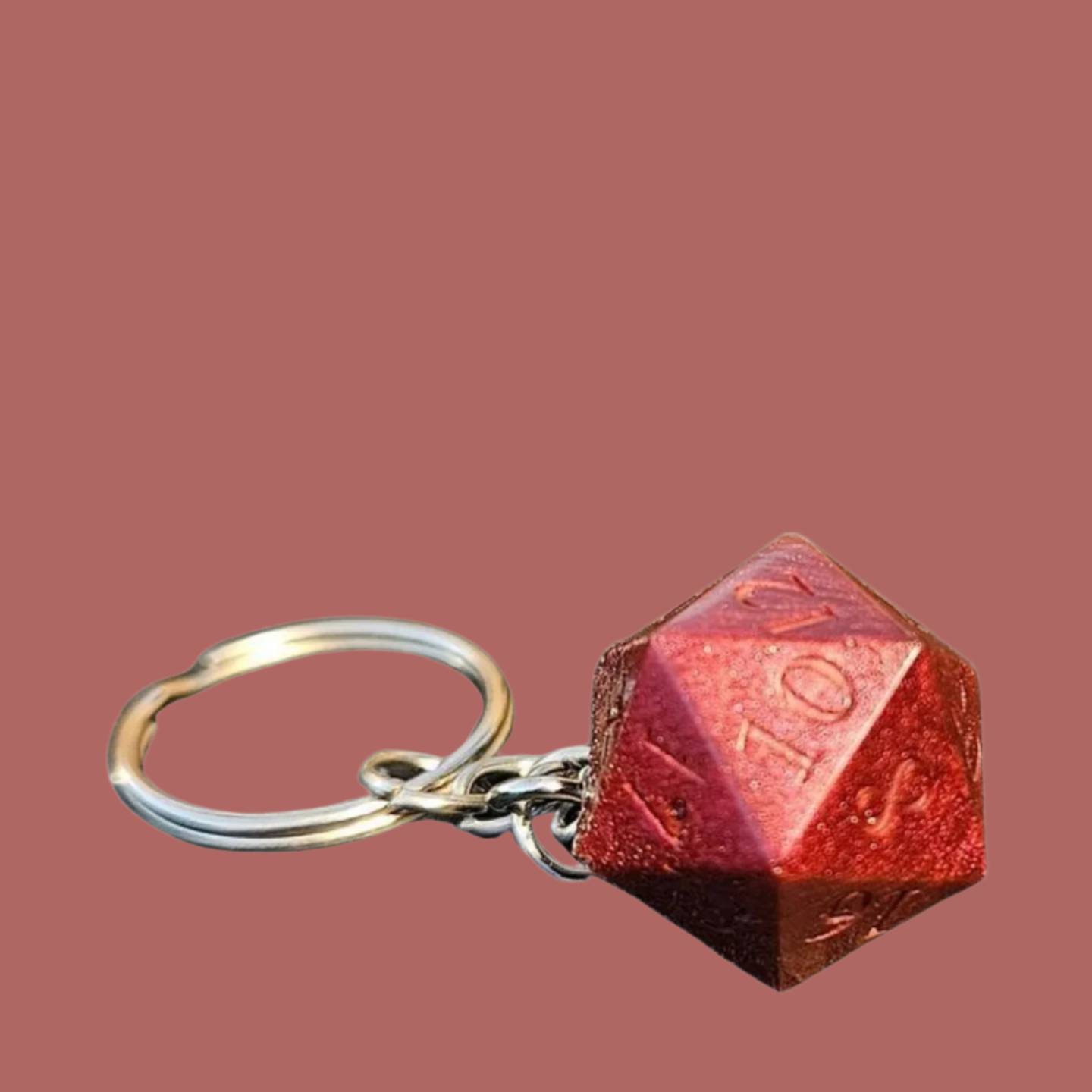 Dungeons & Dragons Dice Keychain