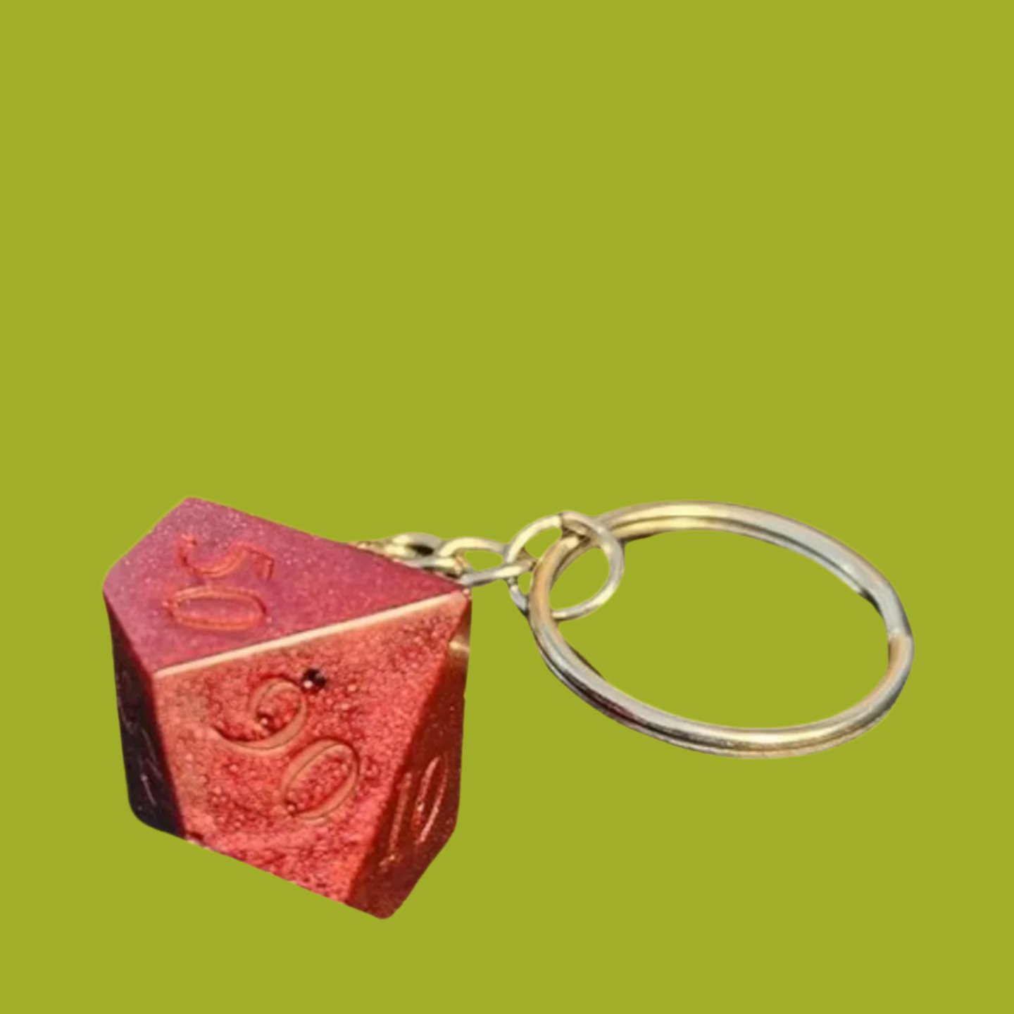 Dungeons & Dragons Dice Keychain