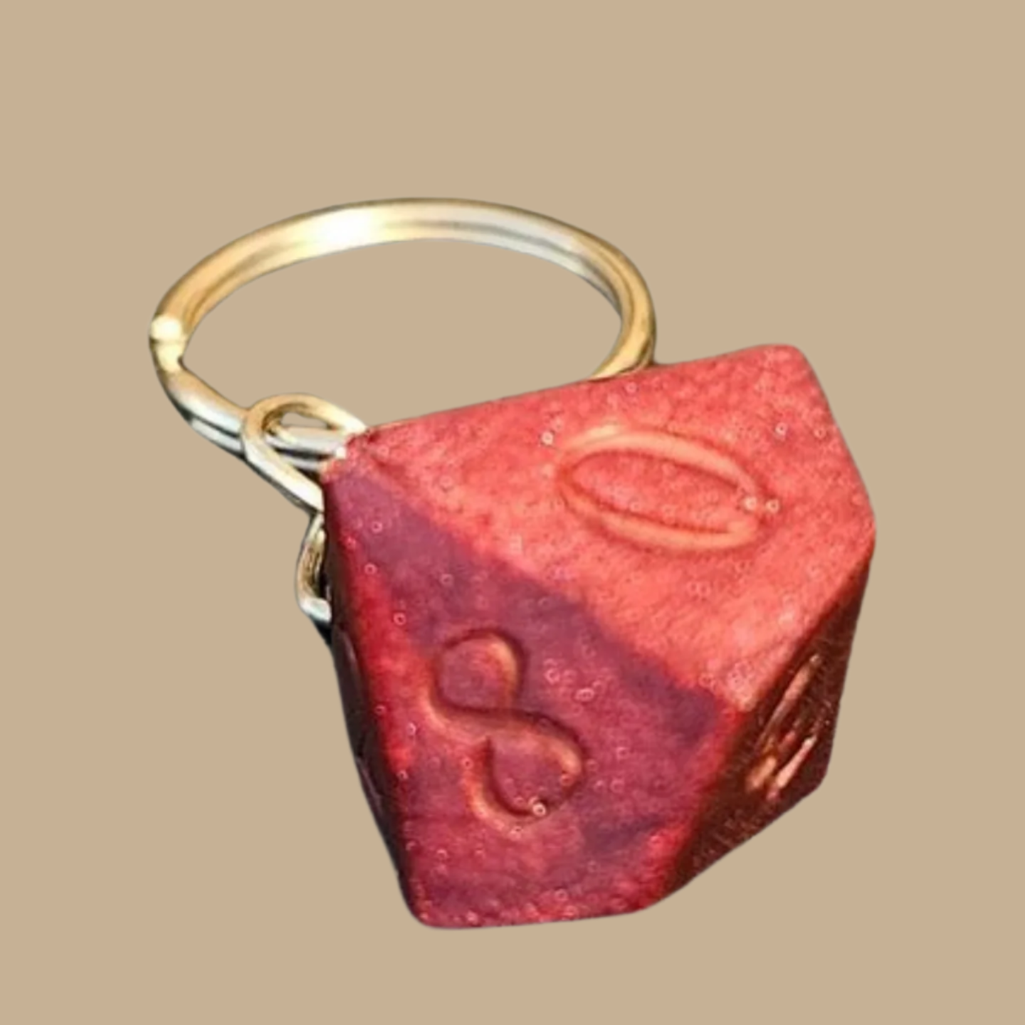 Dungeons & Dragons Dice Keychain