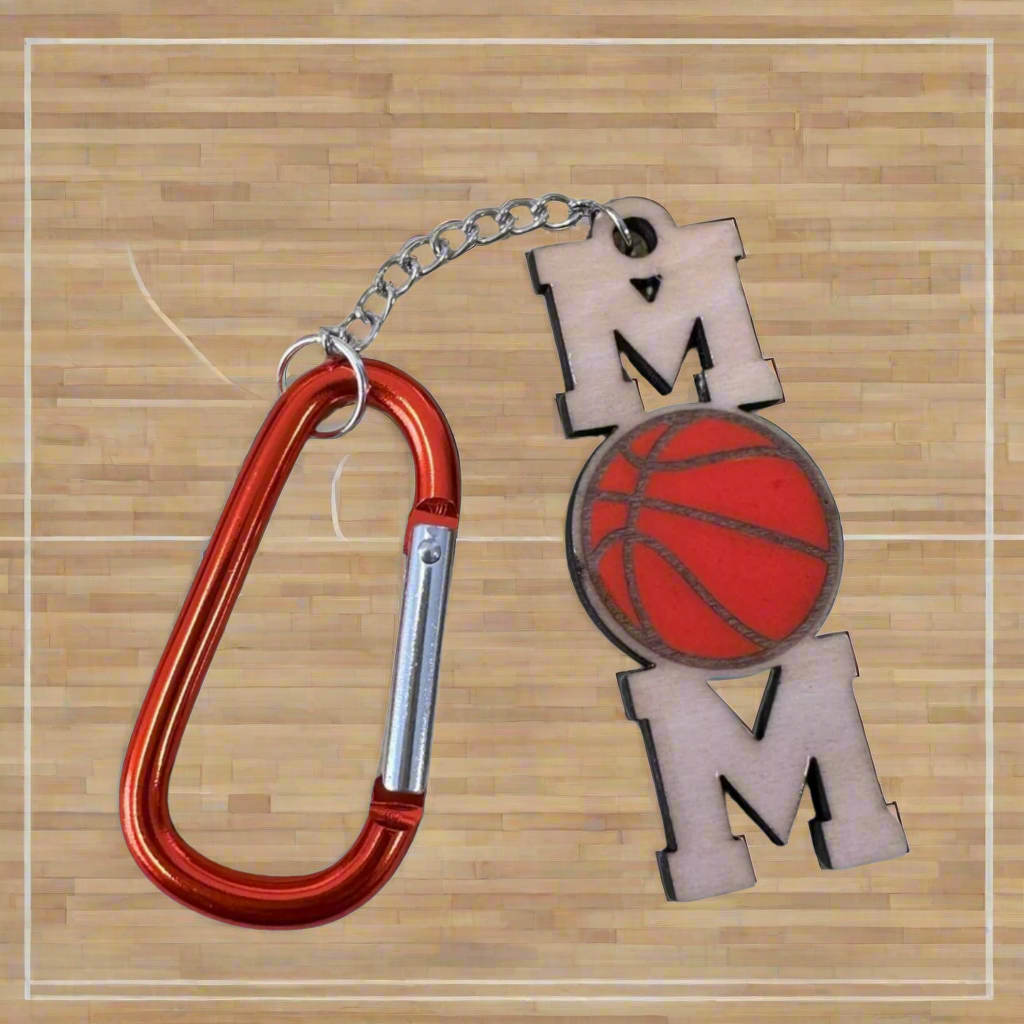 Sports Mom Keychain