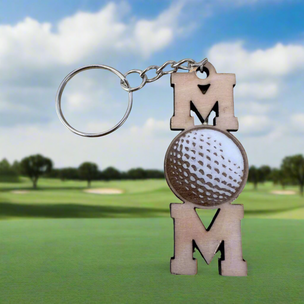 Sports Mom Keychain