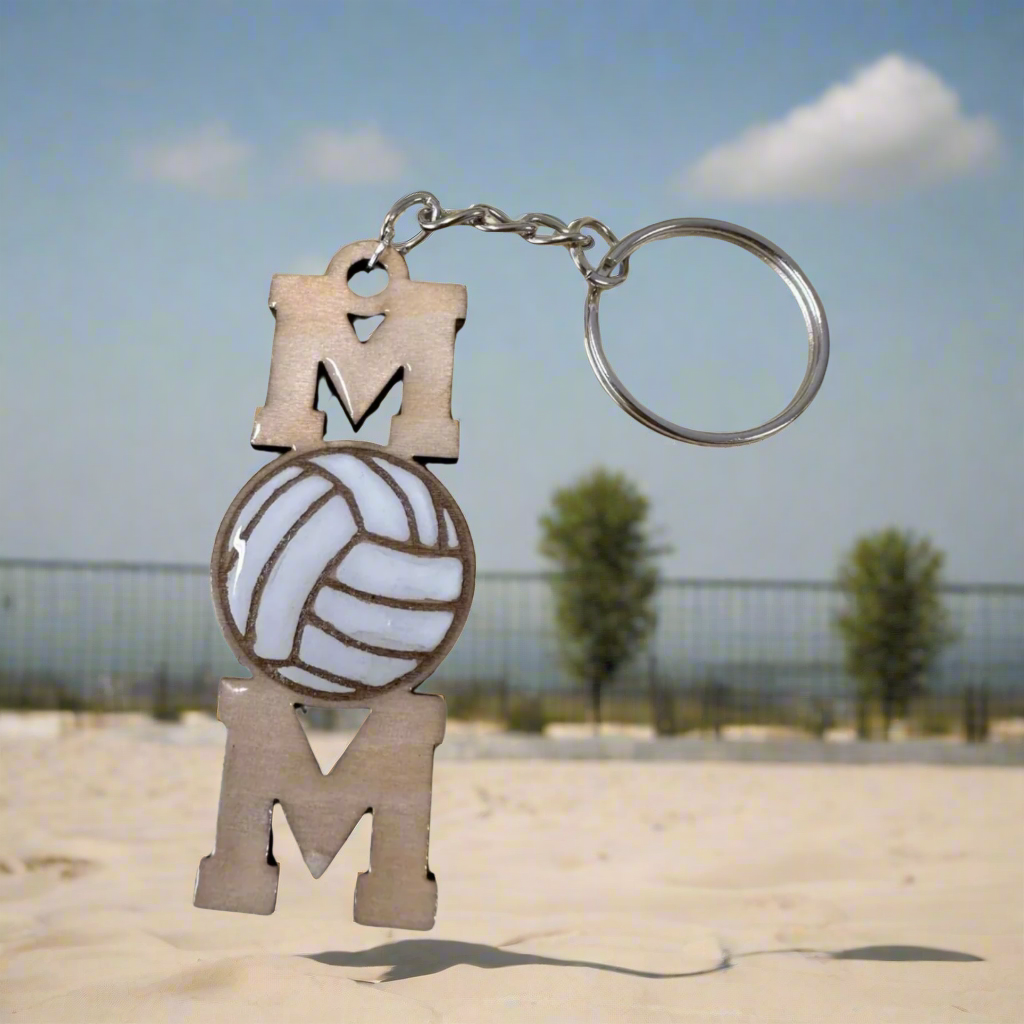 Sports Mom Keychain