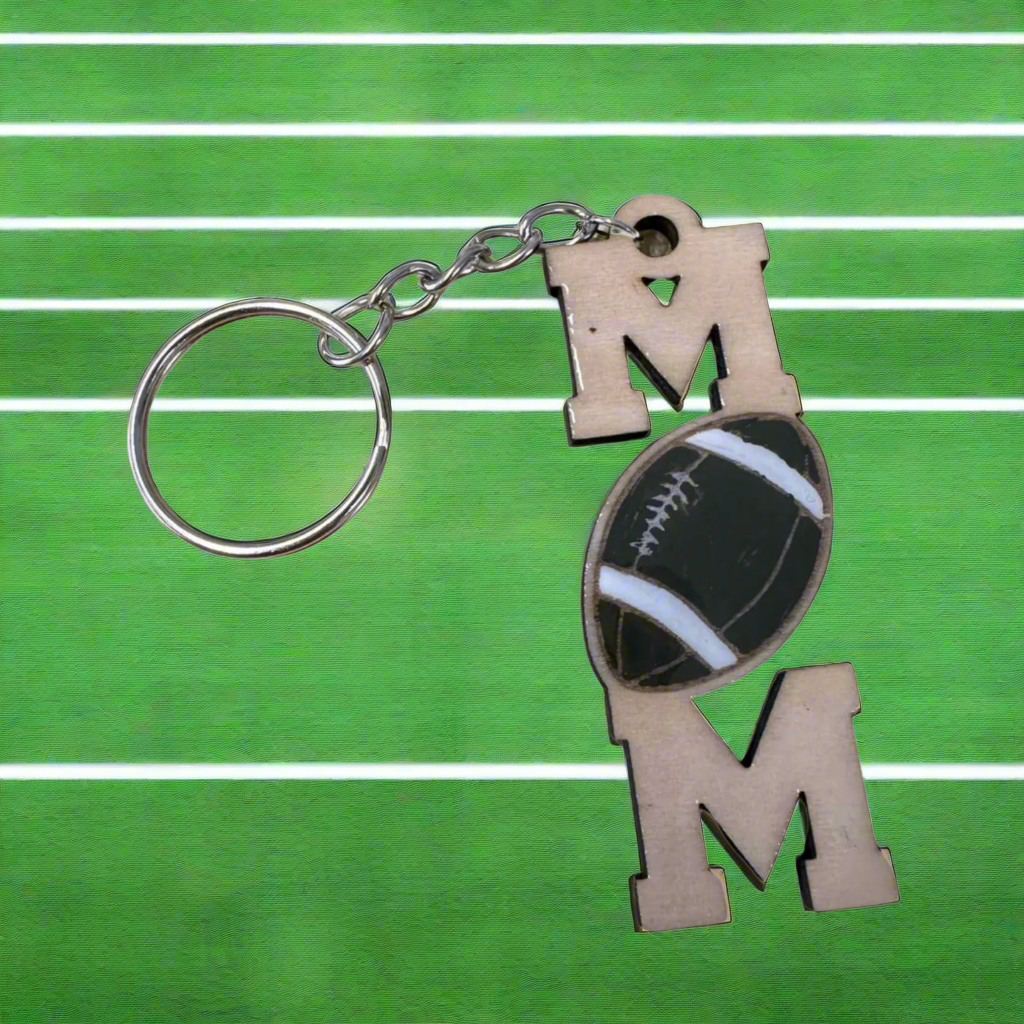 Sports Mom Keychain