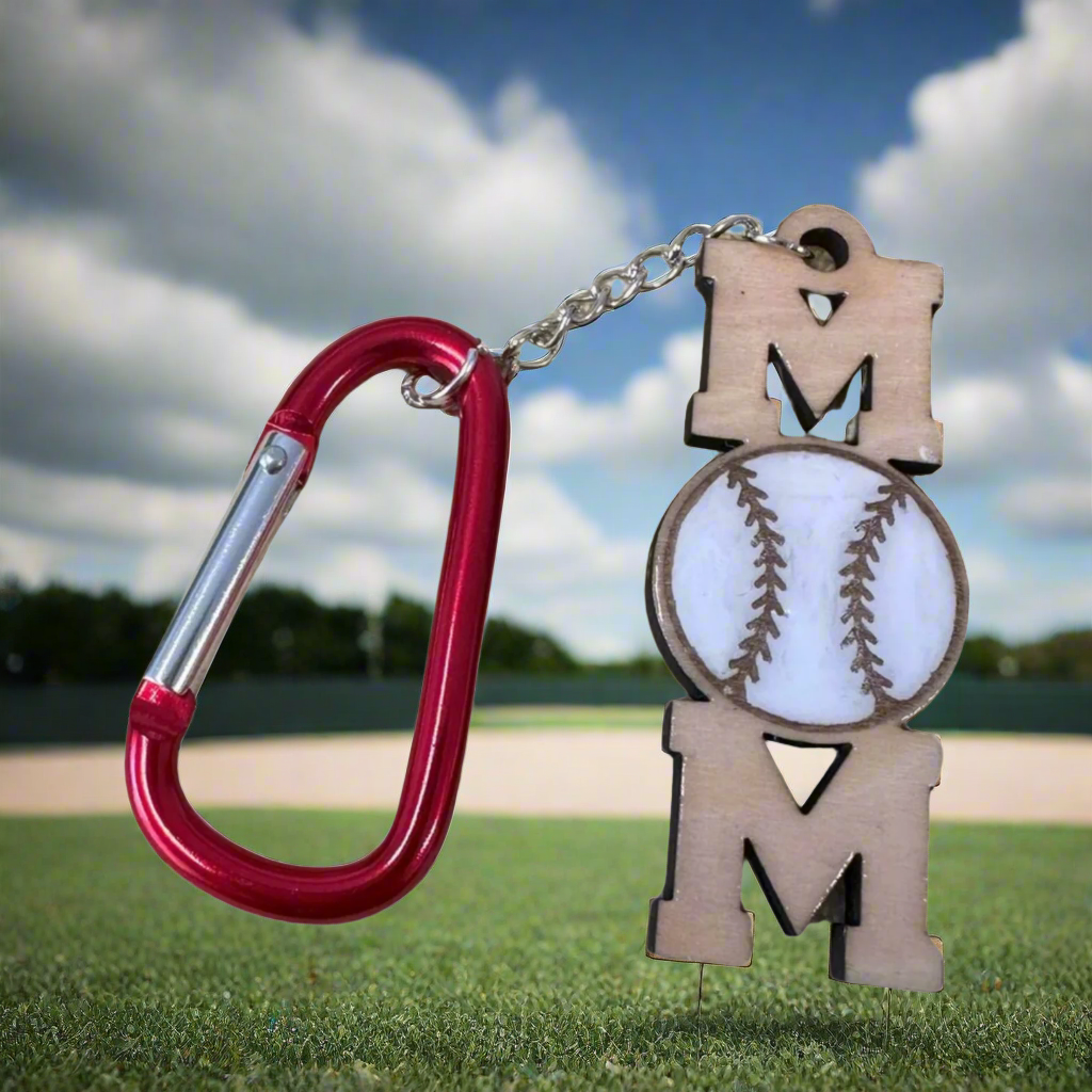 Sports Mom Keychain