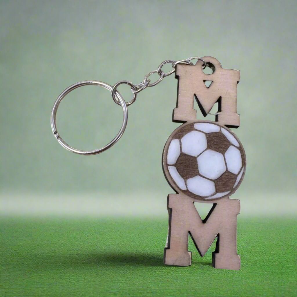 Sports Mom Keychain