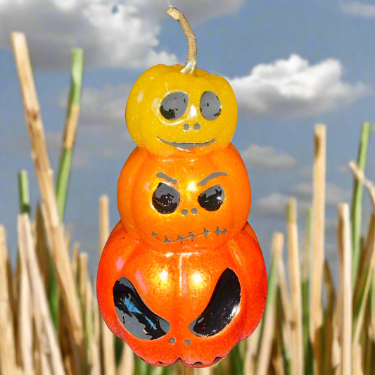 3 Tier Pumpkin Figure