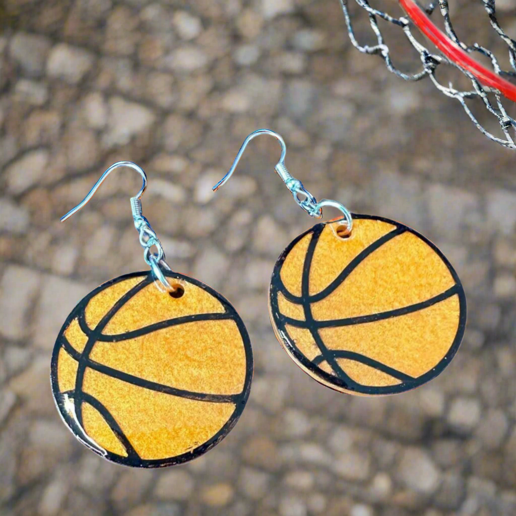 Sports Dangle Earrings