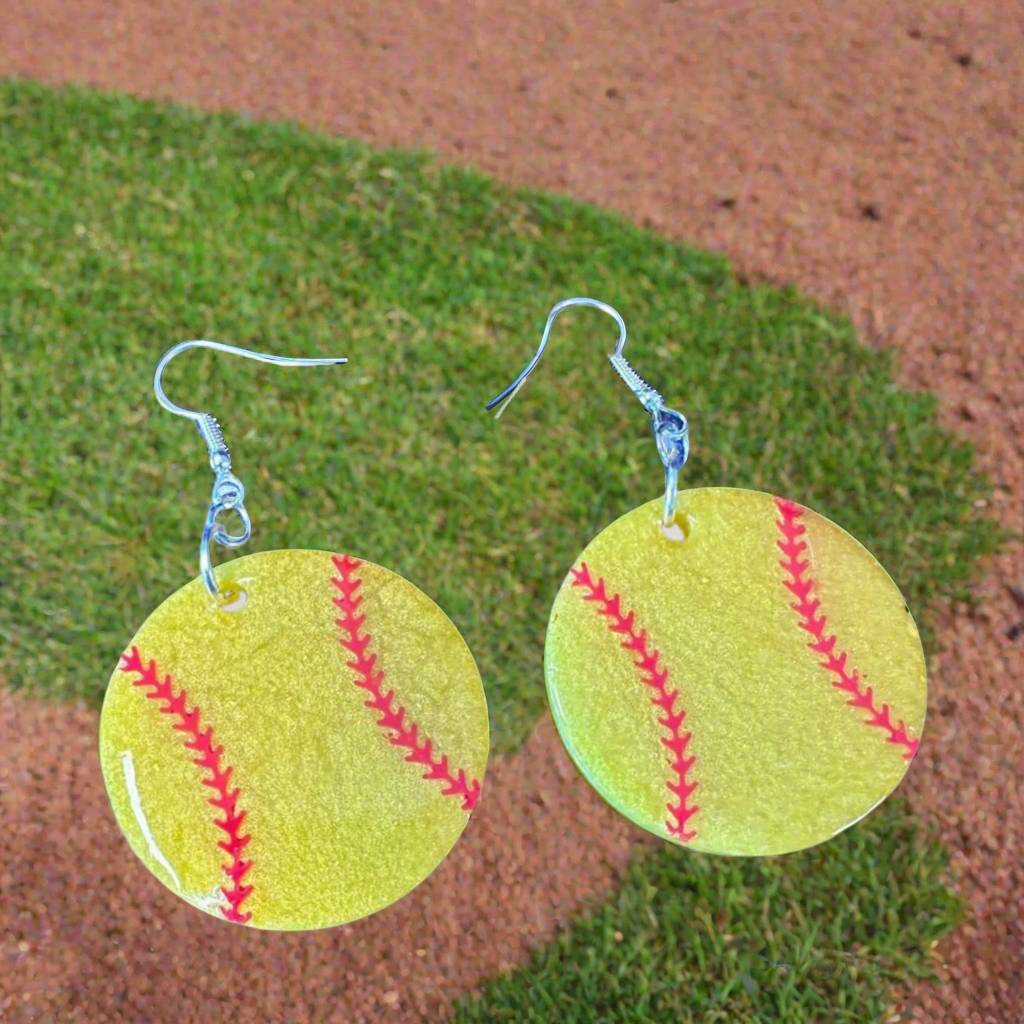 Sports Dangle Earrings