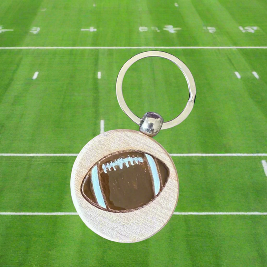 Sports Round Keychains