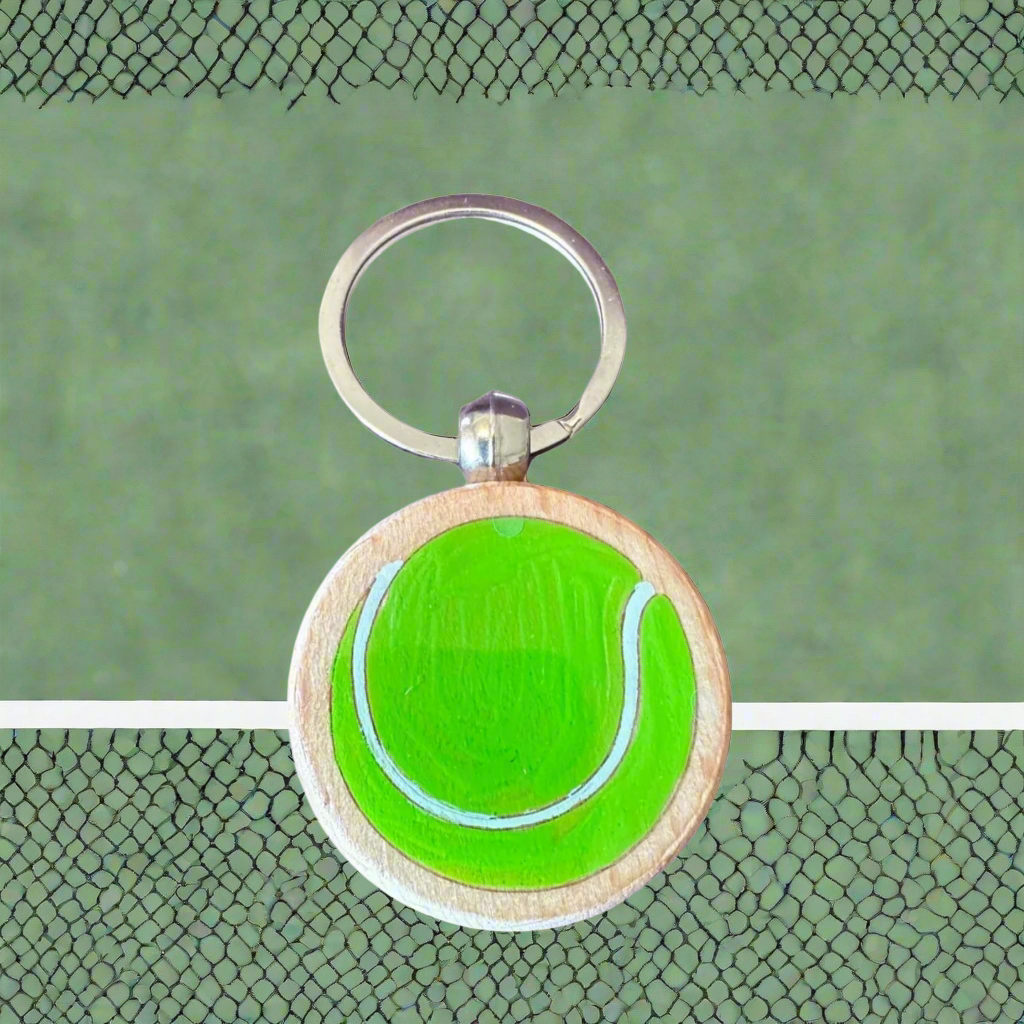 Sports Round Keychains