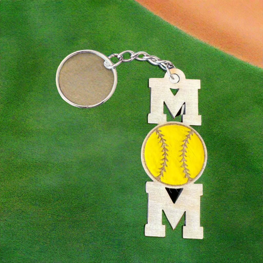 Sports Mom Keychain