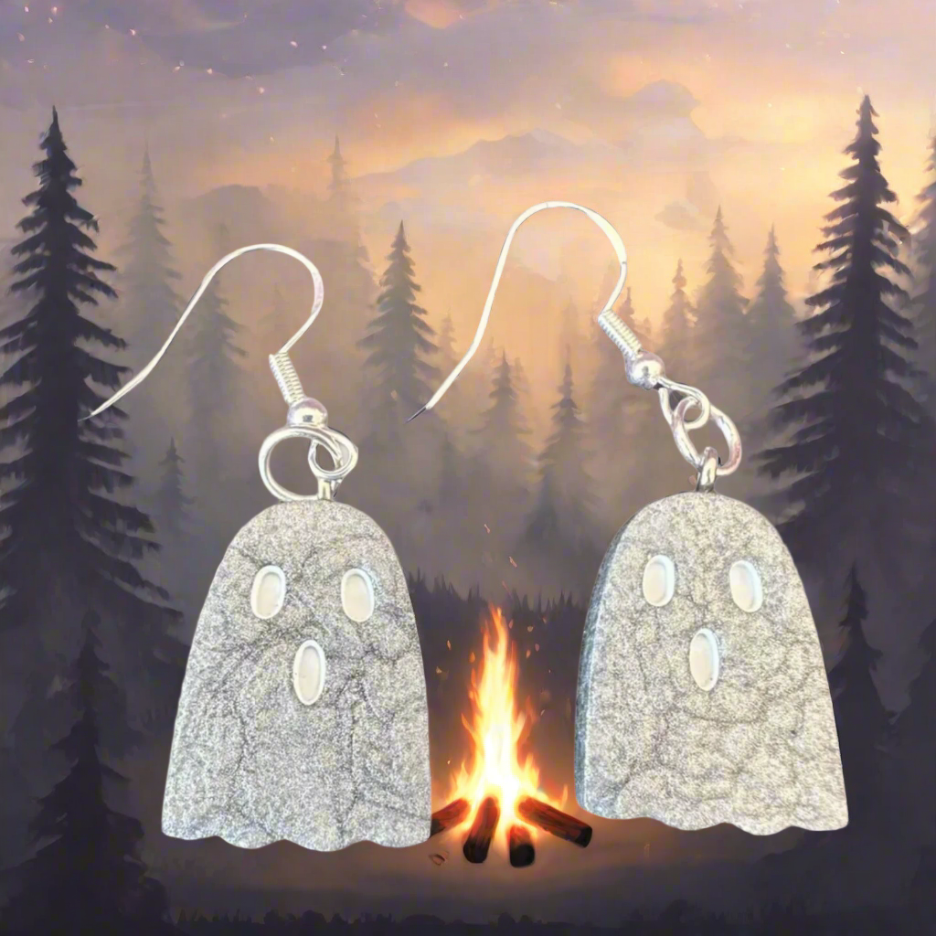 Ghost Dangle Earrings