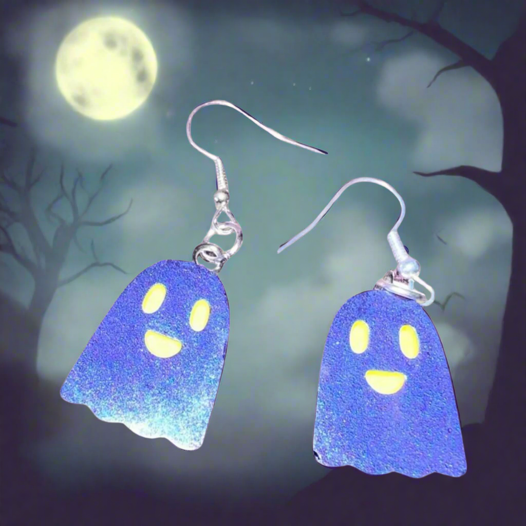 Ghost Dangle Earrings