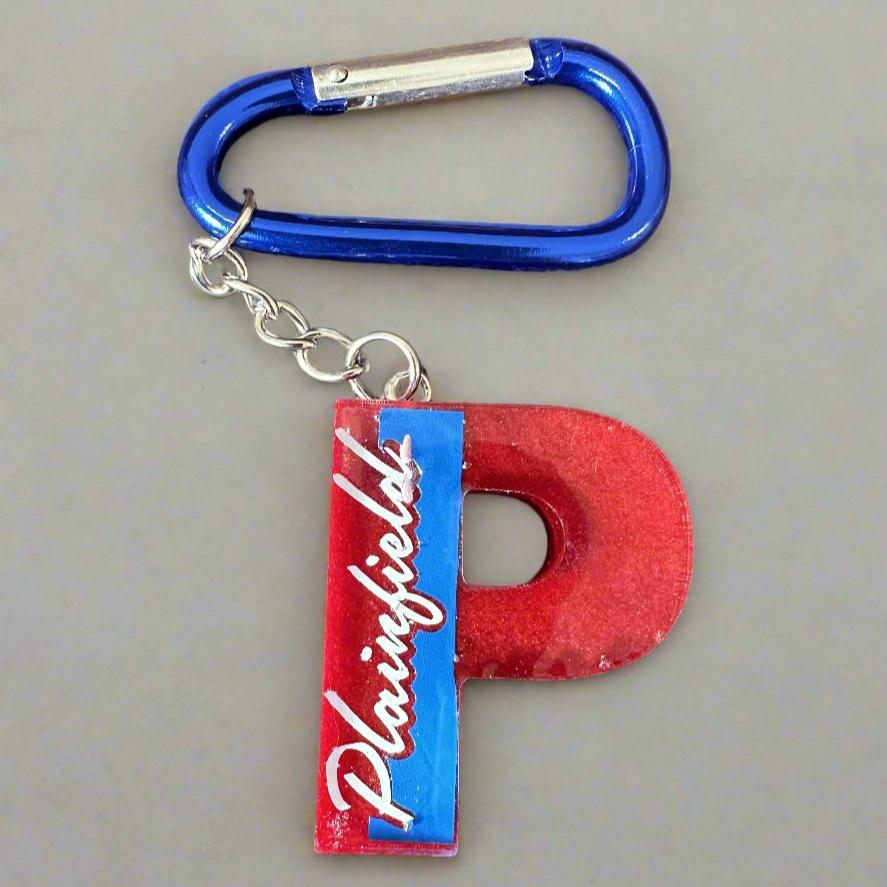 School Letter Keychain