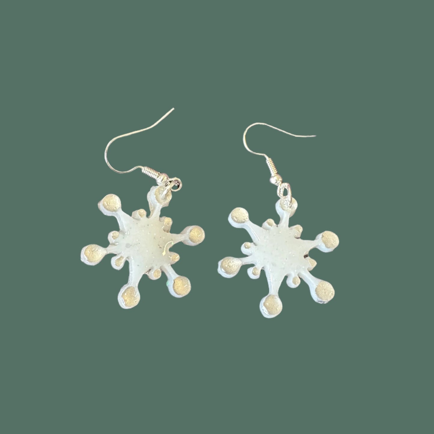 Snowflake Dangle Earrings