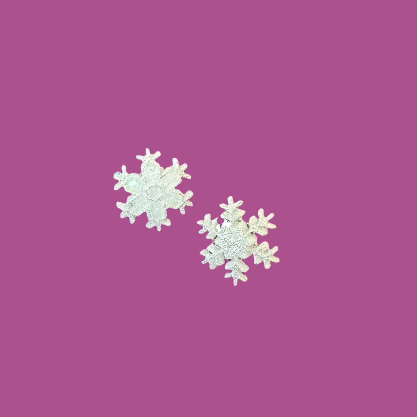 Snowflake Post Earrings