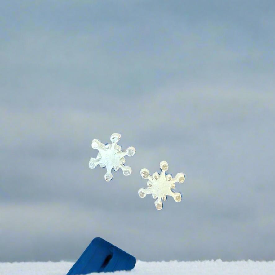 Snowflake Post Earrings