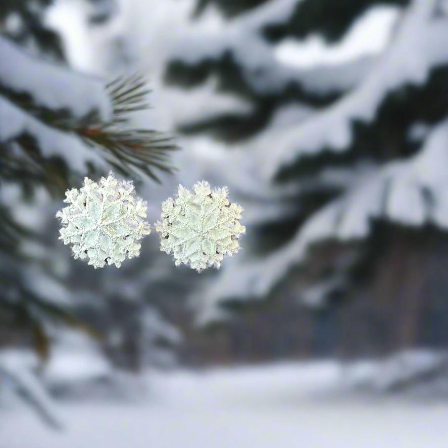 Snowflake Post Earrings