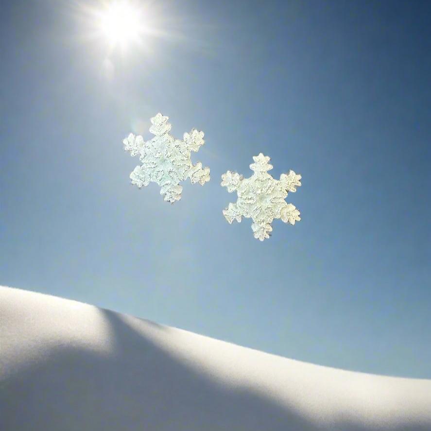 Snowflake Post Earrings