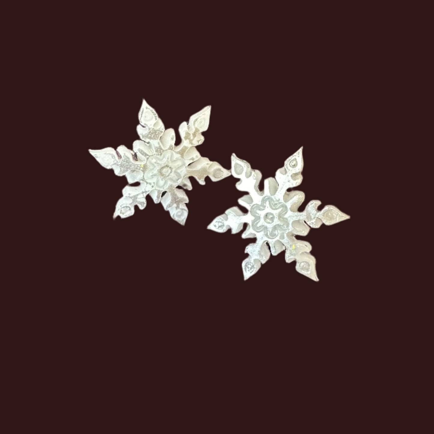 Snowflake Post Earrings