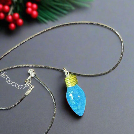 Christmas Light Necklace