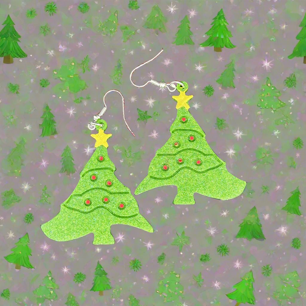 Christmas Tree Earrings