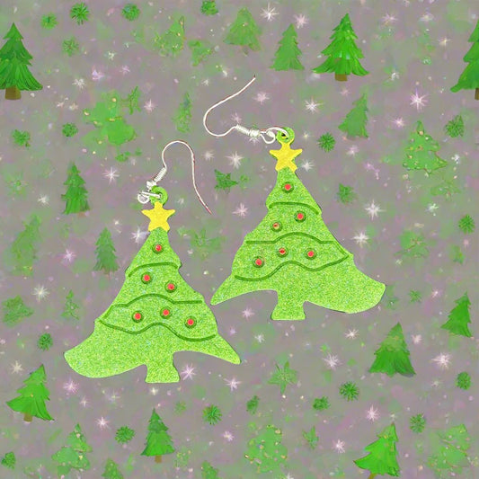 Christmas Tree Earrings