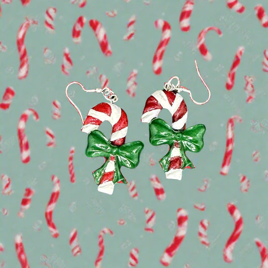 Candy Cane Earrings