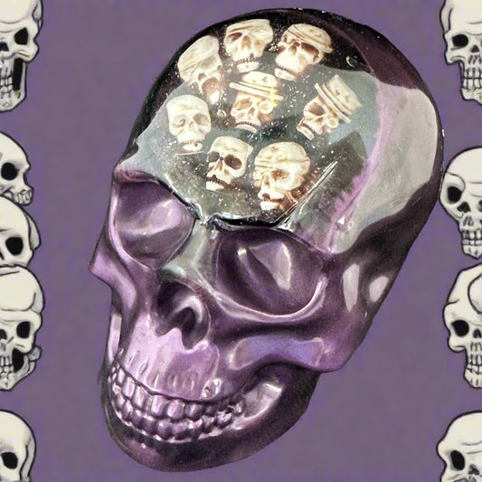 Skull with Floating Skulls