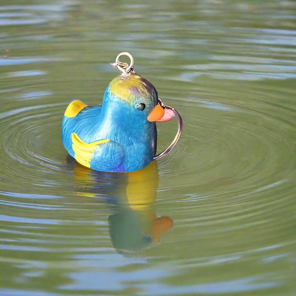 Rubber Duck Keychain